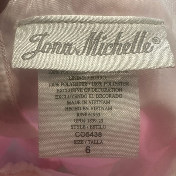 Jona Michelle Girls Dress 6 Pastel Rainbow Tulle Party Easter Birthday Outfit - Picture 10 of 12